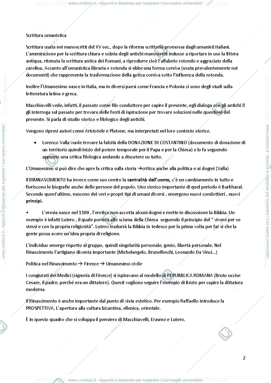 Anteprima pagina 2 — Riassunto di storia delle dottrine politiche