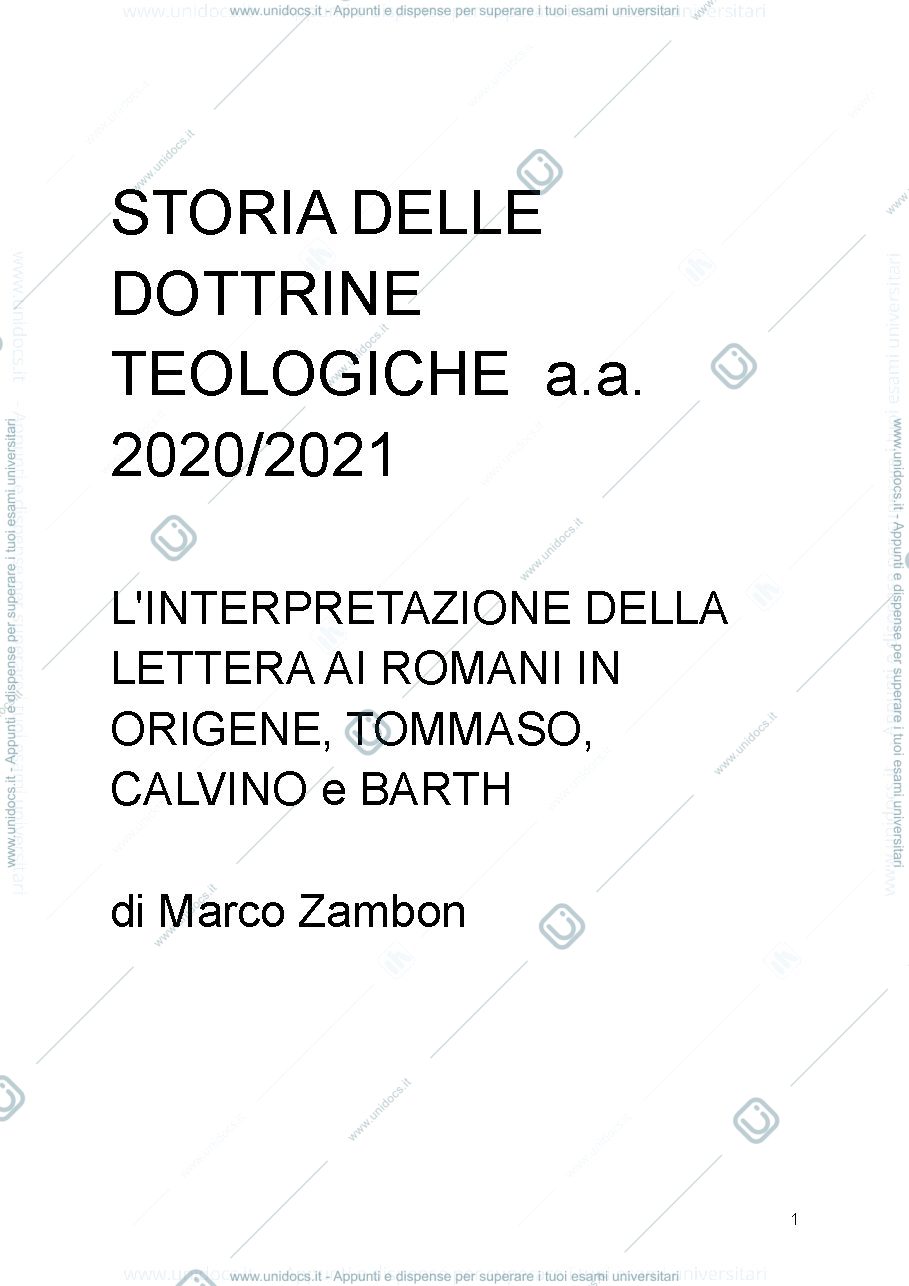 Anteprima pagina 1 — Storia delle dottrine teologiche cristiane