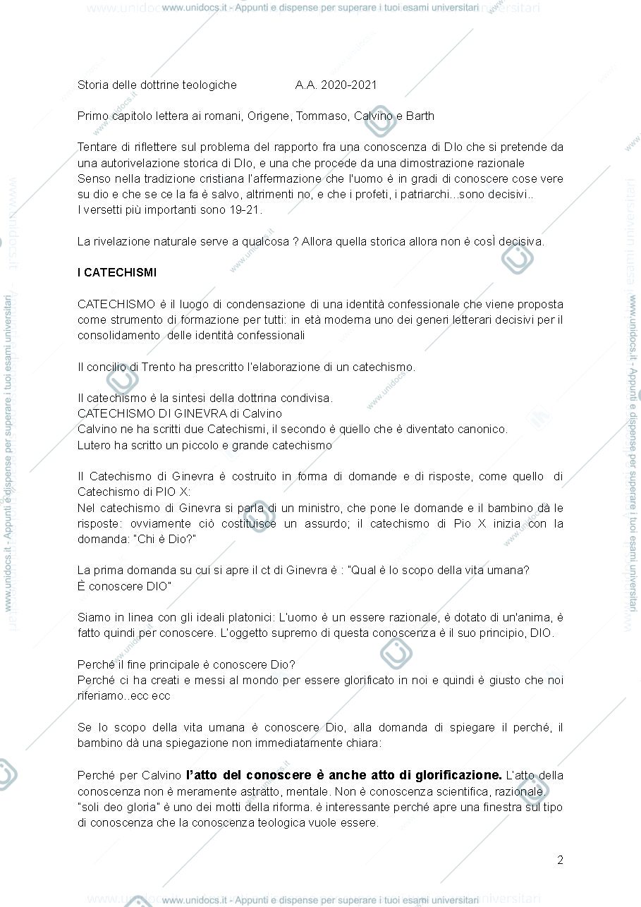 Anteprima pagina 2 — Storia delle dottrine teologiche cristiane