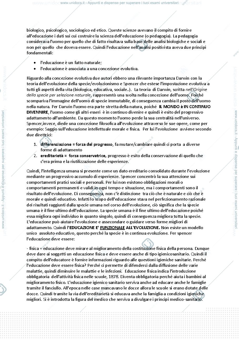 Anteprima pagina 3 — Riassunto novecento pedagogico