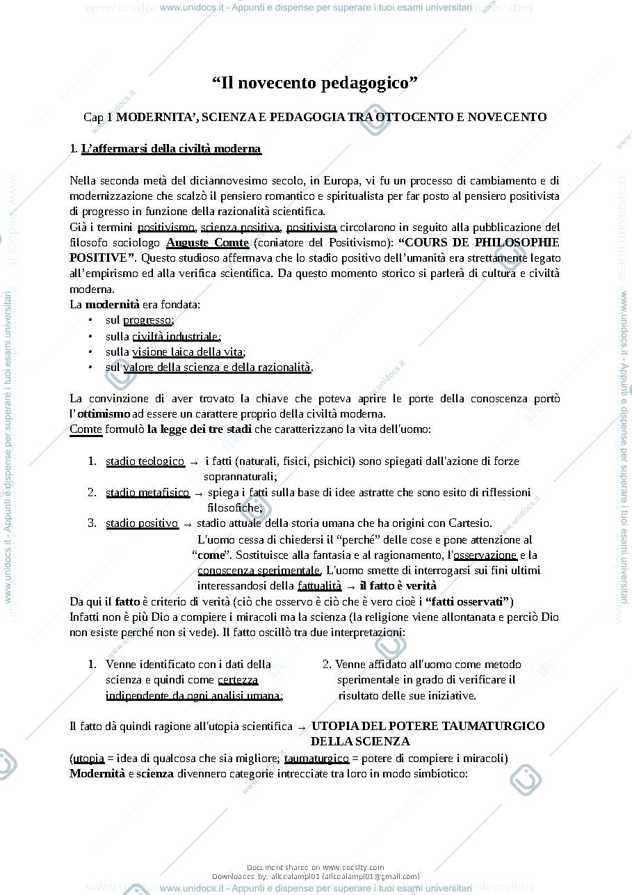 Anteprima pagina 2 — Novecento pedagogico di Chiosso