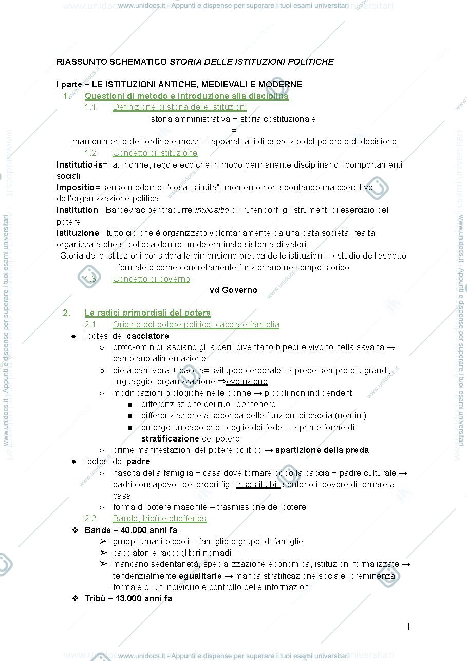 Anteprima pagina 1 — appunti colombo completi