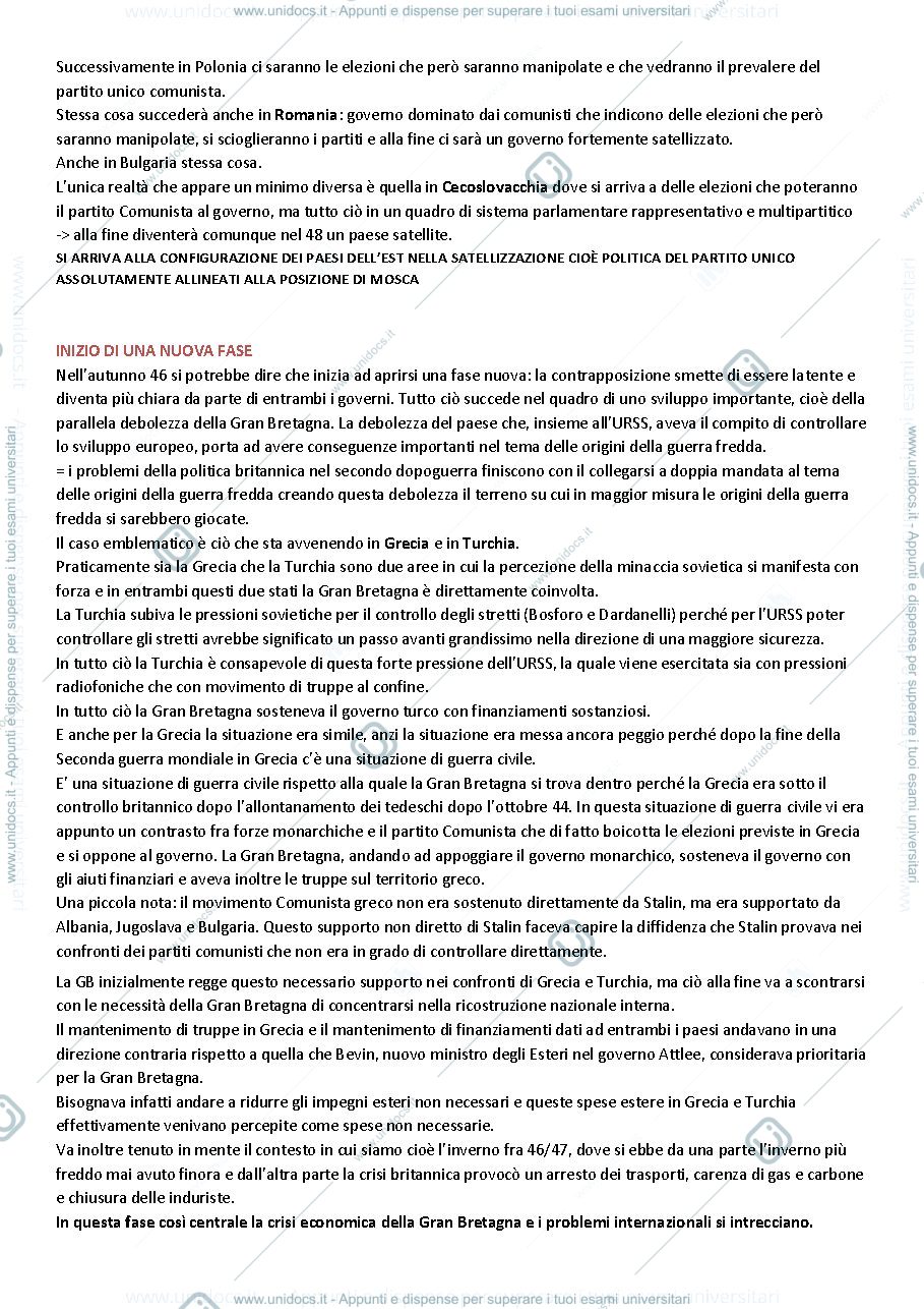 Anteprima pagina 2 — storia delle relazioni internazionali prof merlati