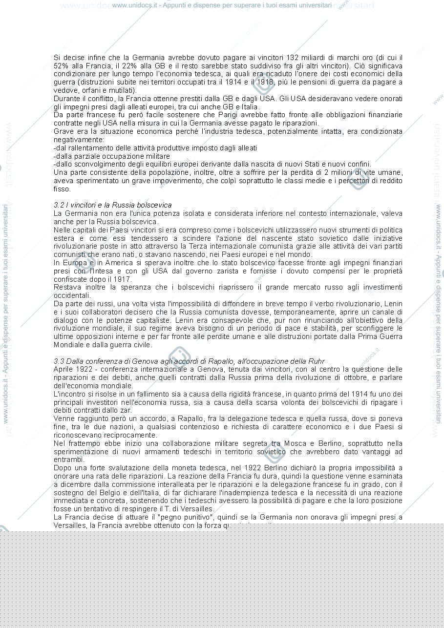 Anteprima pagina 5 — riassunto libro storia delle relazioni internazionali