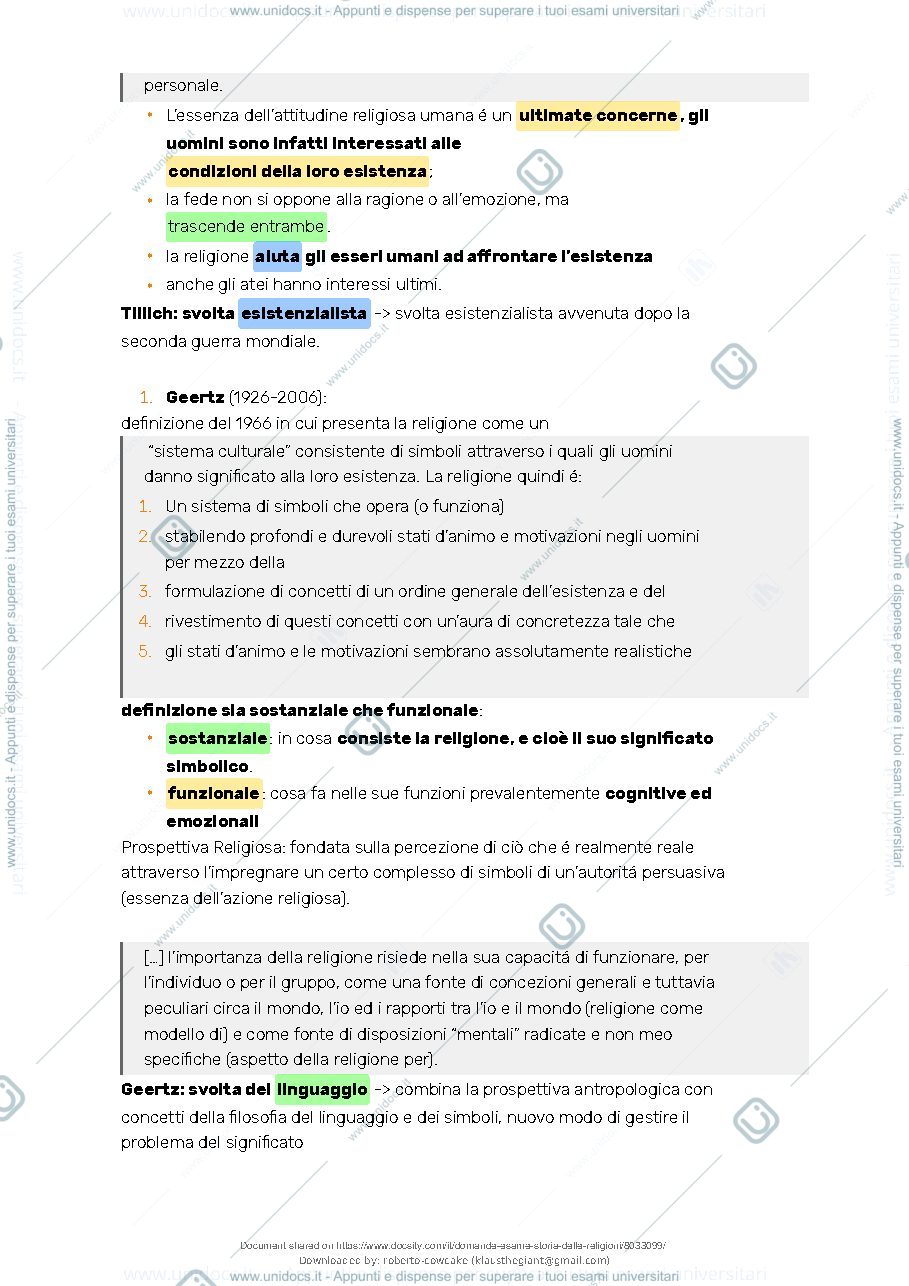Anteprima pagina 3 — domande storia delle religioni