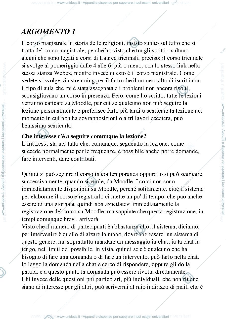 Anteprima pagina 1 — Lezione 1