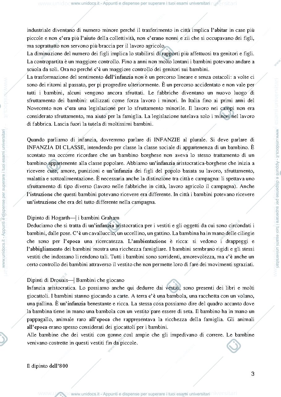 Anteprima pagina 3 — APPUNTI STORIA E LETTERATURA PER L'INFANZIA