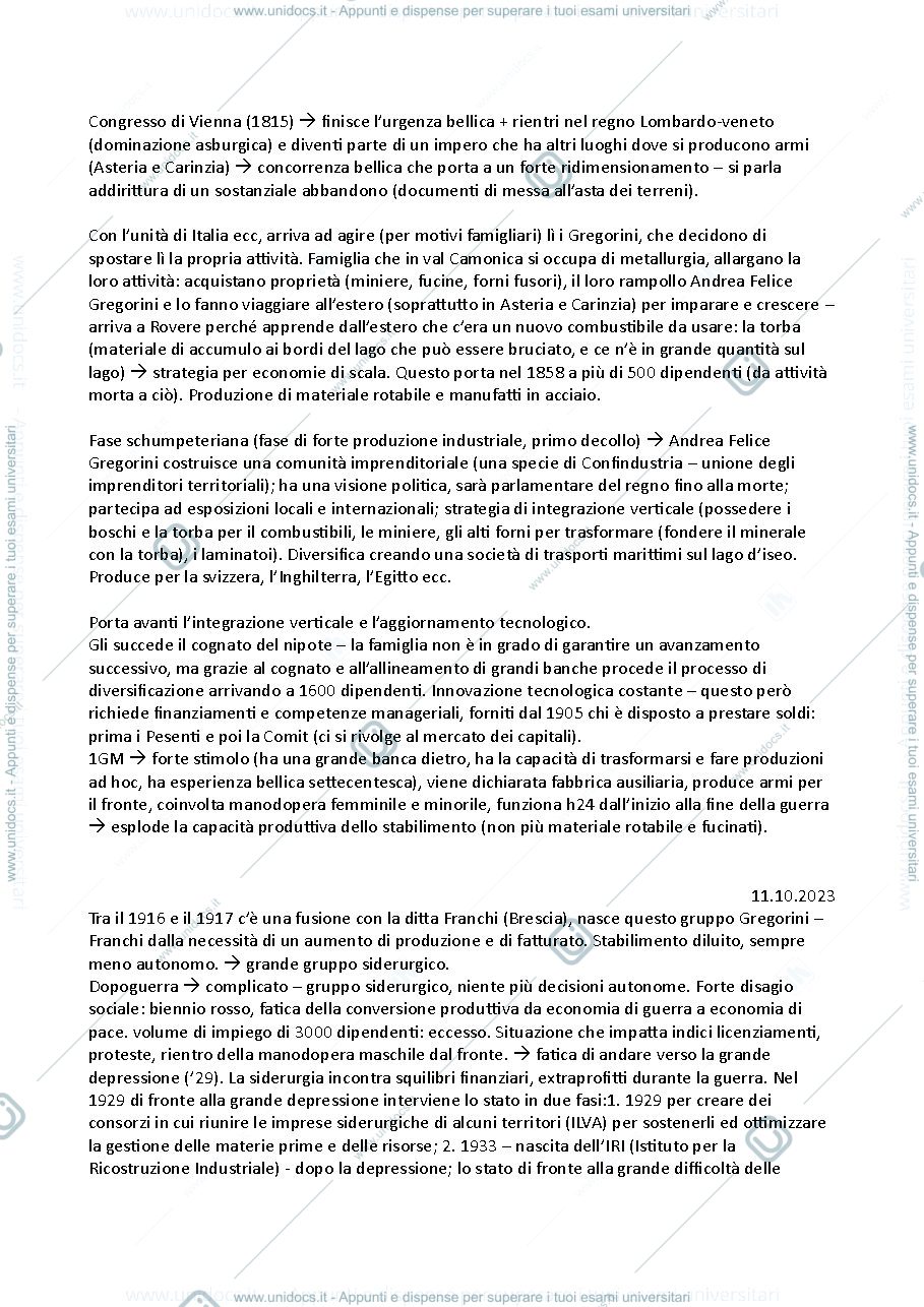 Anteprima pagina 2 — appunti business history