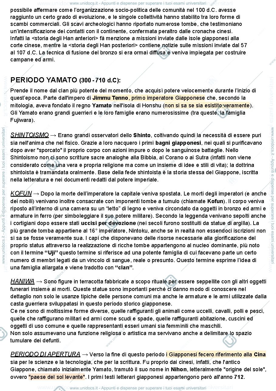 Anteprima pagina 3 — Storia del Giappone dalle origini all'età moderna