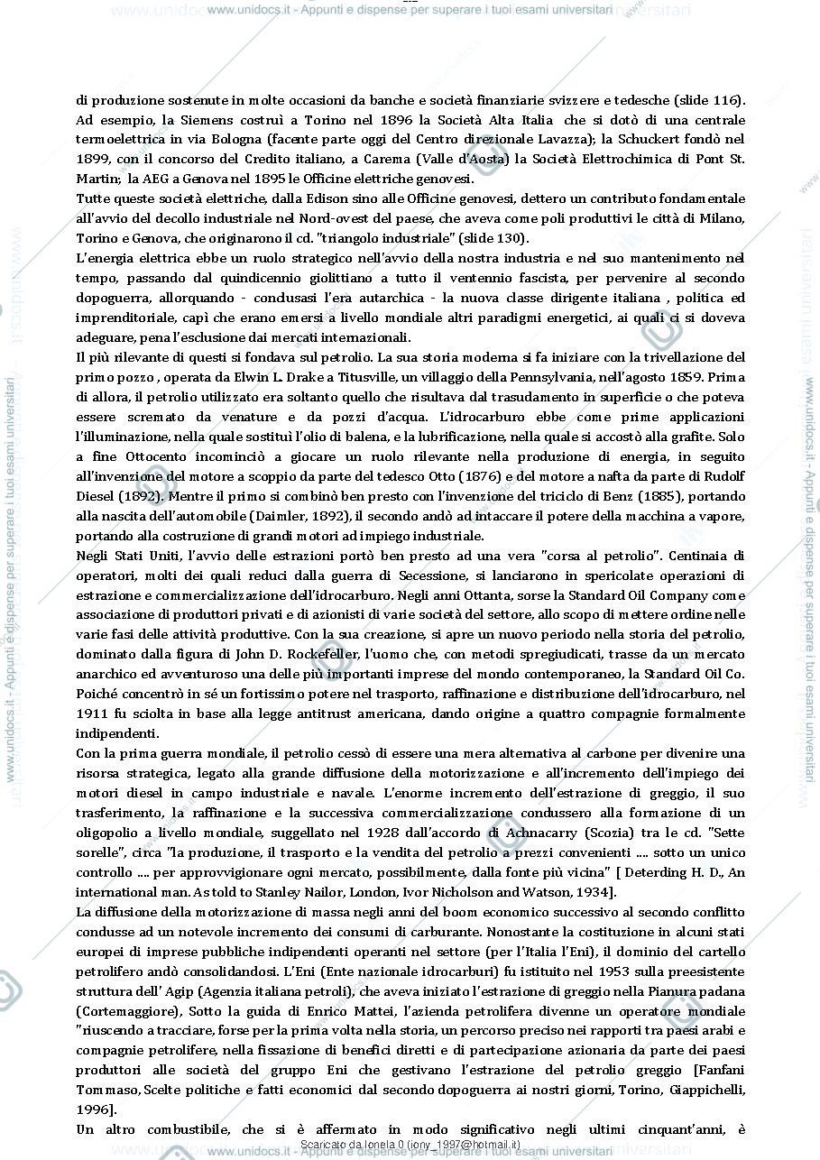 Anteprima pagina 4 — storia dello sviluppo economico 