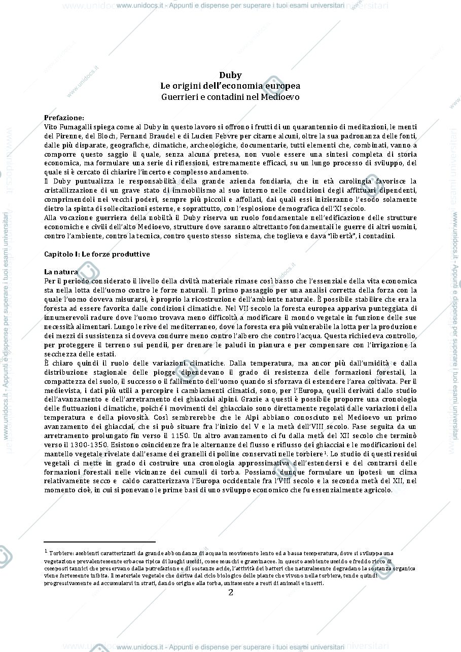 Anteprima pagina 2 — LE ORIGINI DELL'ECONOMIA EUROPEA 