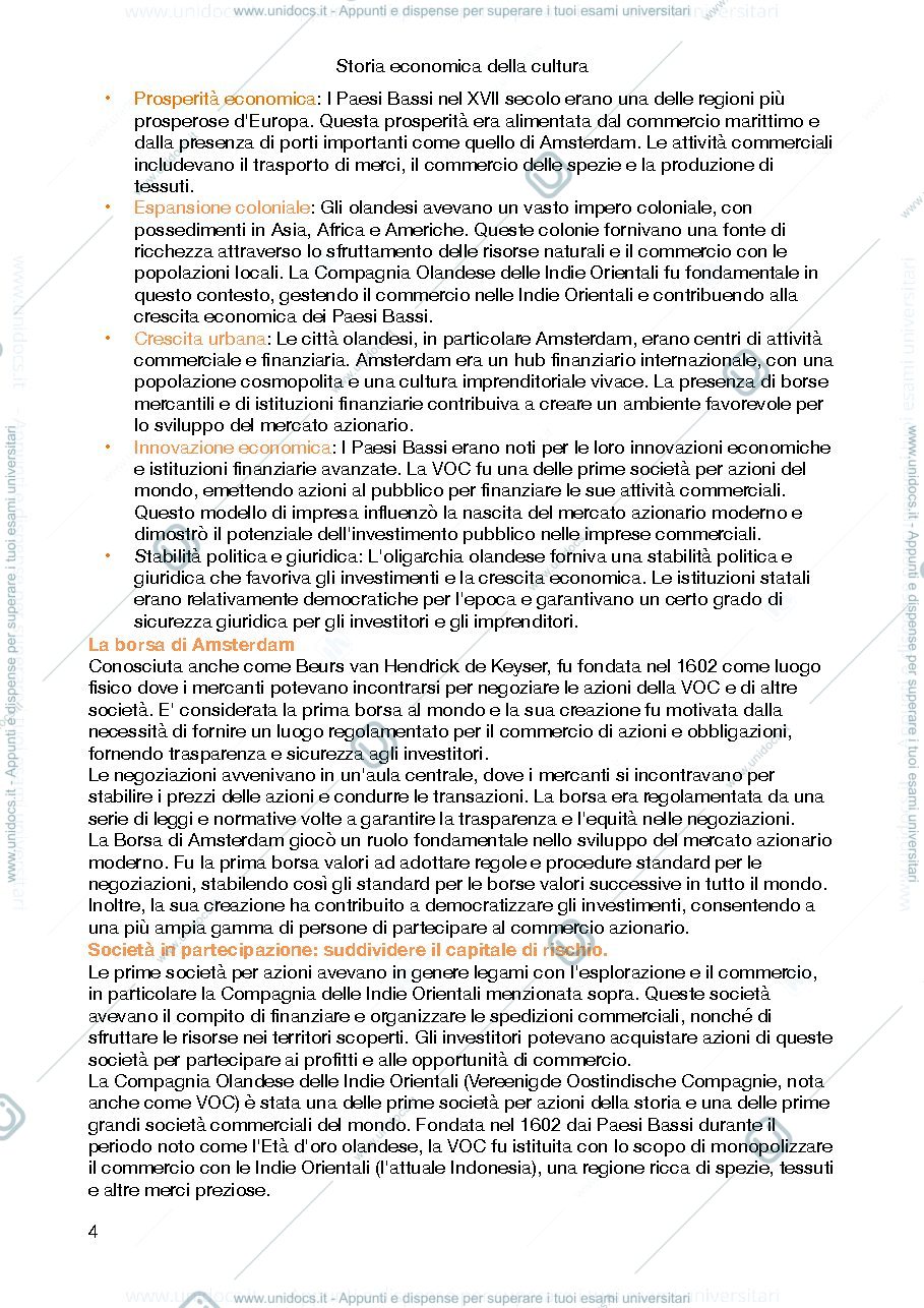 Anteprima pagina 4 — storia economica della cultura