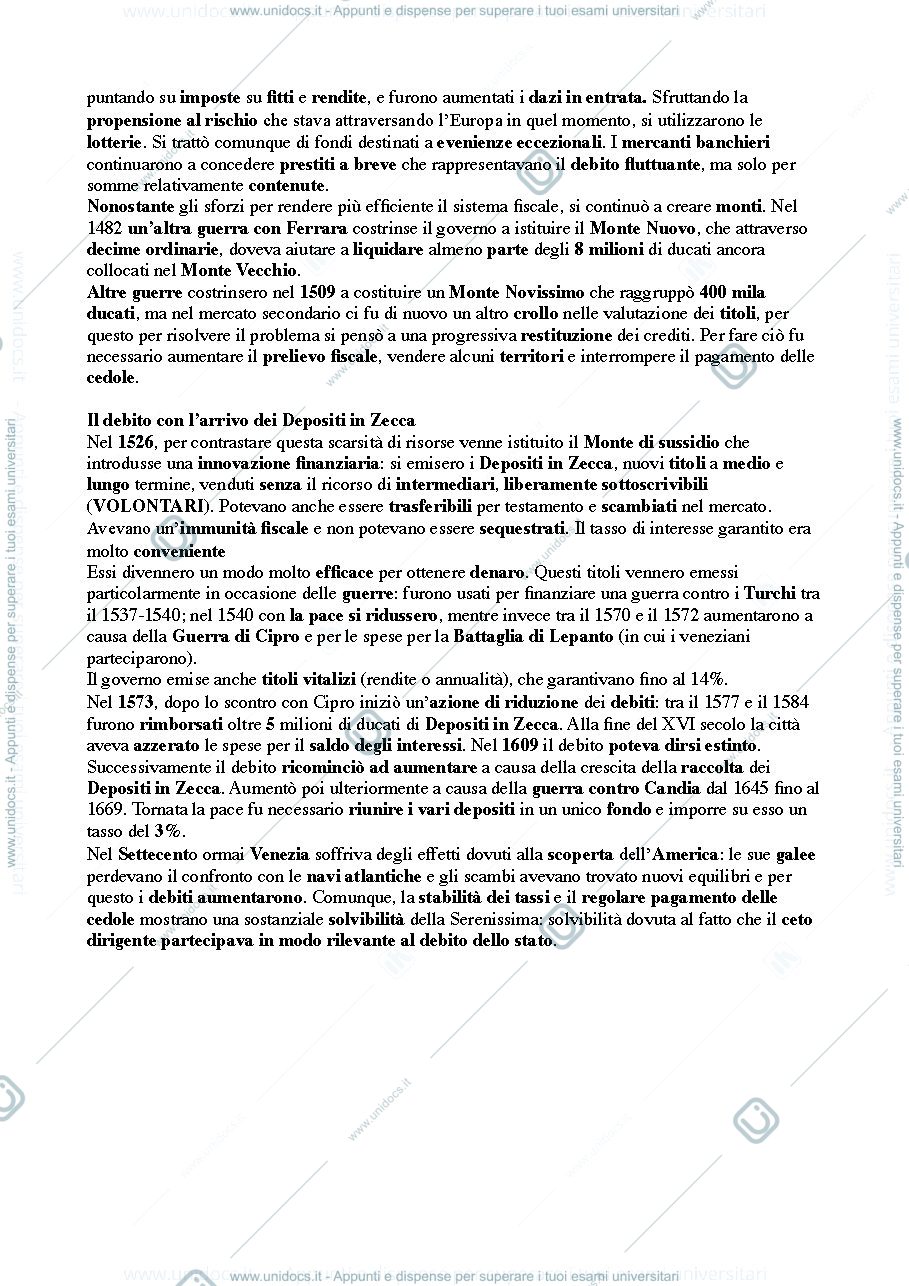 Anteprima pagina 2 — riassunto libro "la ricchezza del debito pubblico"