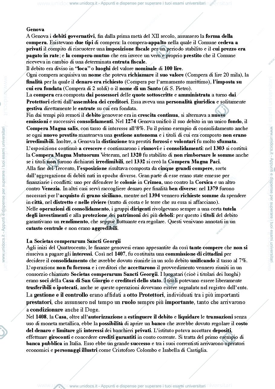 Anteprima pagina 3 — riassunto libro "la ricchezza del debito pubblico"