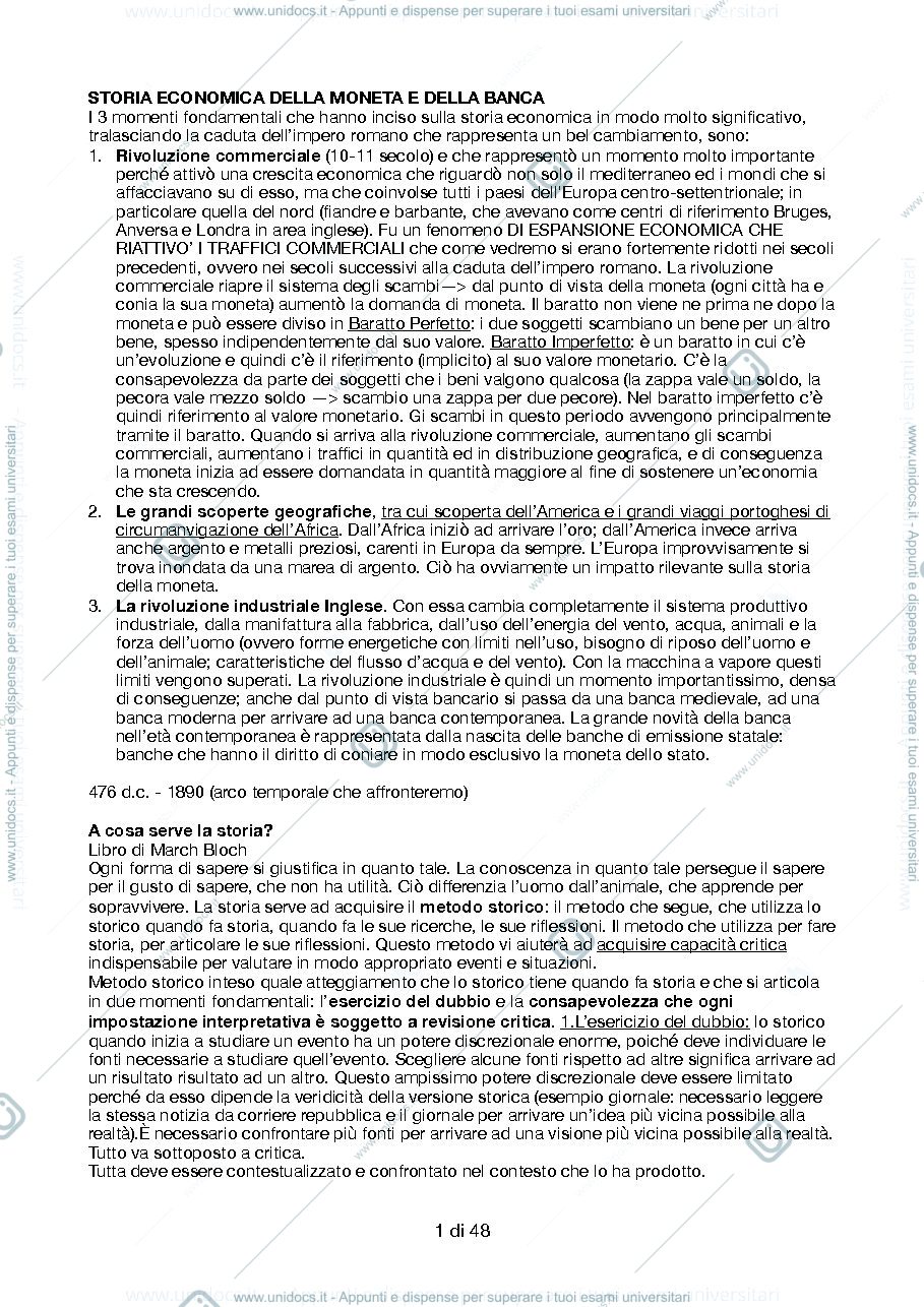 Anteprima pagina 1 — riassunto libro la ricchezza del debito pubblico