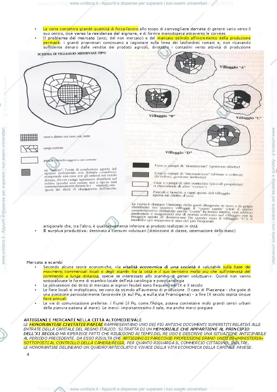 Anteprima pagina 4 — Storia Economica e sociale nel medioevo 