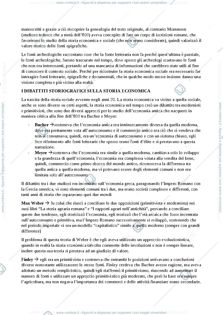Anteprima pagina 2 — storia economica e sociale storia antica di mattia balbo 