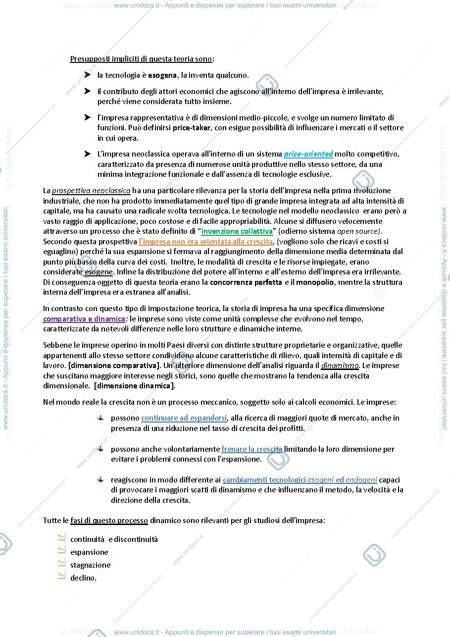 Anteprima pagina 3 — Storia economica 2 semestre