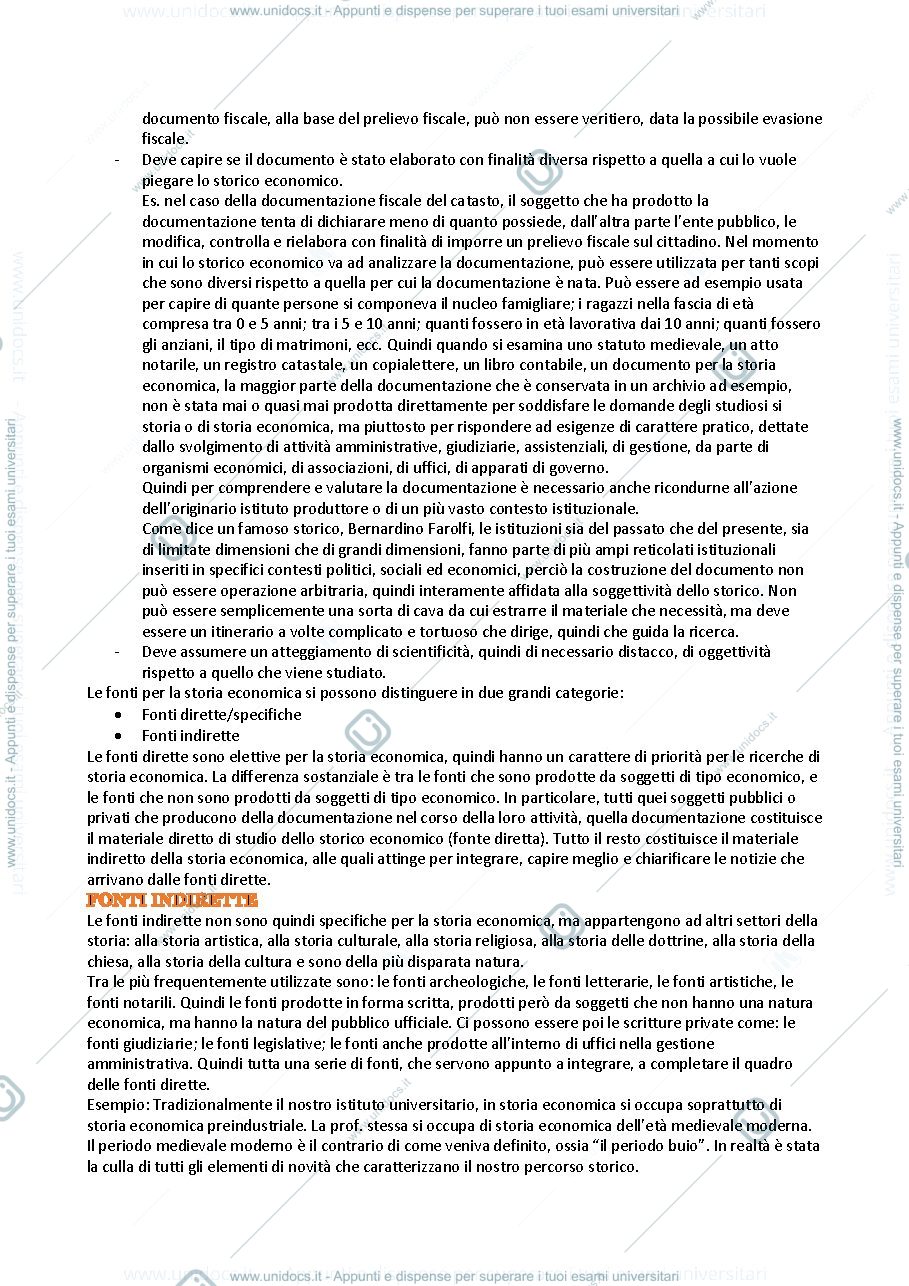Anteprima pagina 4 — Storia economica 