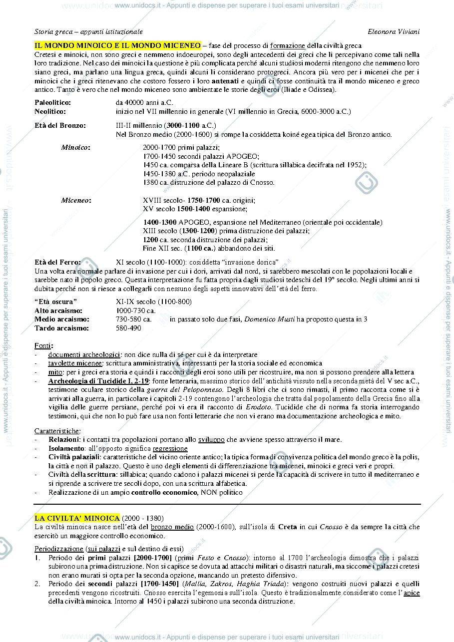 Anteprima pagina 1 — appunti