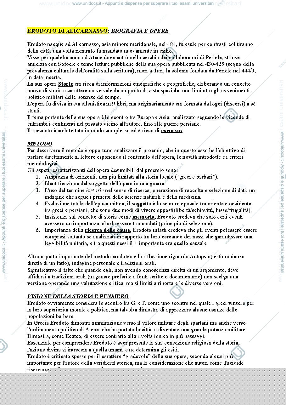 Anteprima pagina 1 — Erodoto