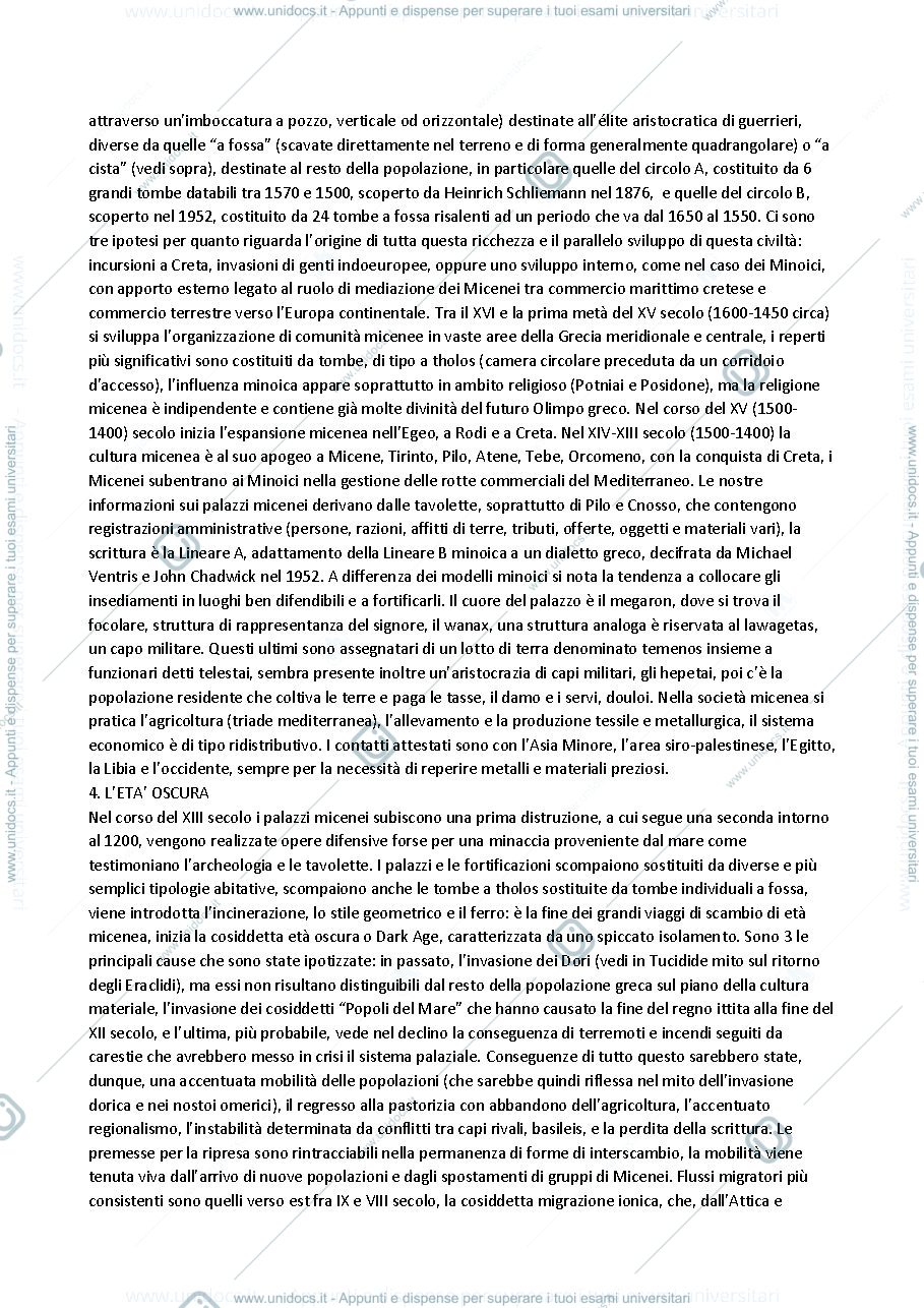 Anteprima pagina 2 — Capitolo 1 Storia Greca