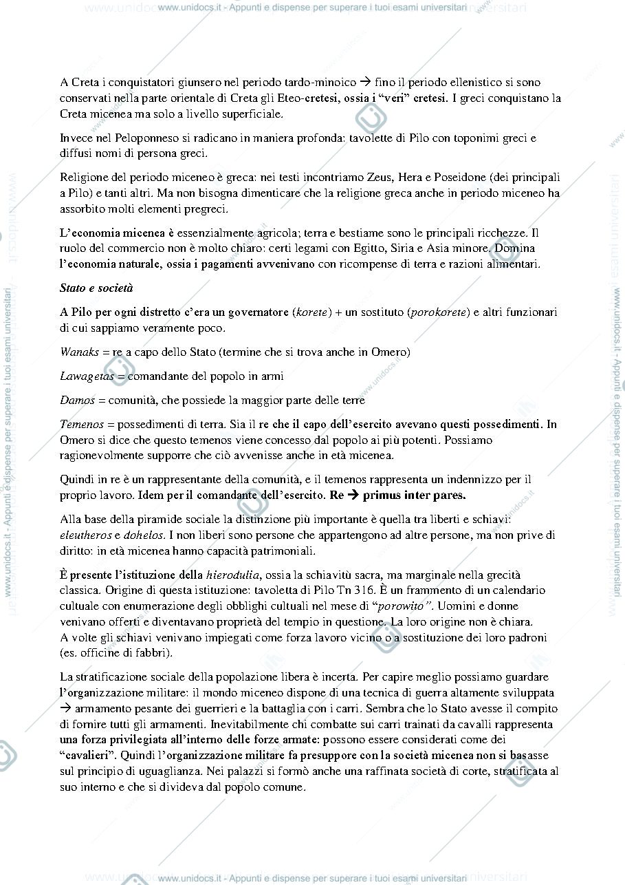 Anteprima pagina 2 — Riassunto "Storia sociale dell'antica Grecia" di F. Gschnitzer