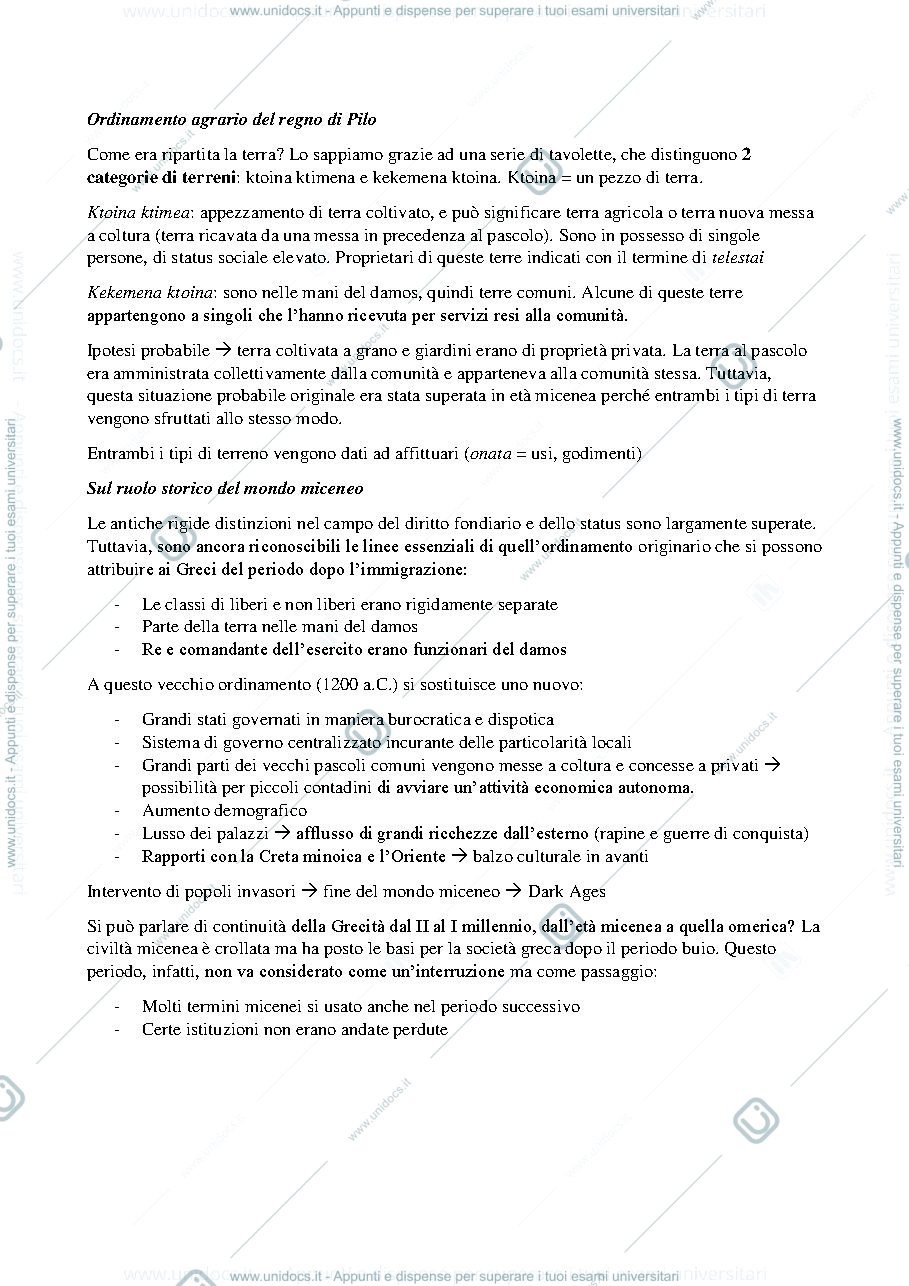 Anteprima pagina 3 — Riassunto "Storia sociale dell'antica Grecia" di F. Gschnitzer