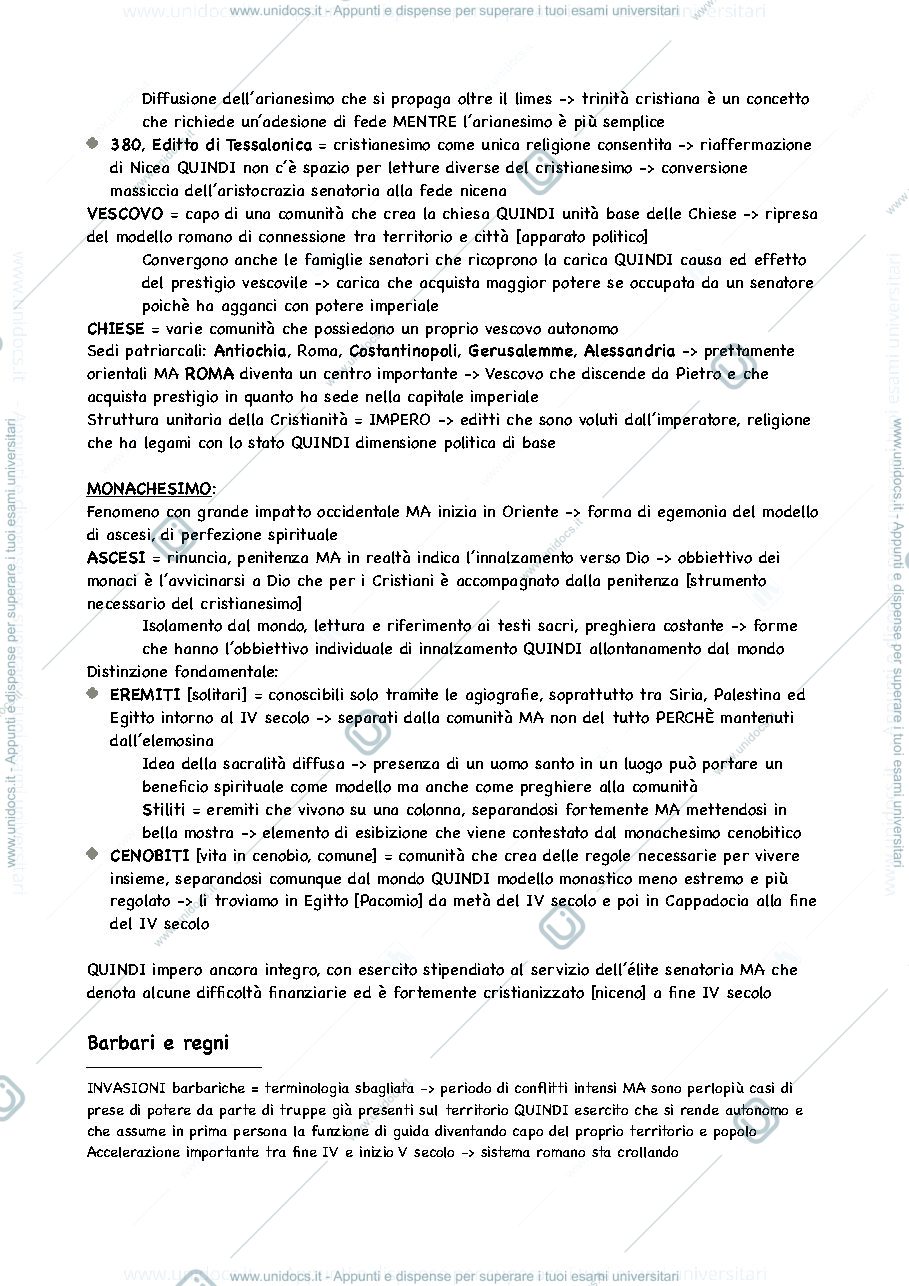 Anteprima pagina 3 — Appunto storia medievale A