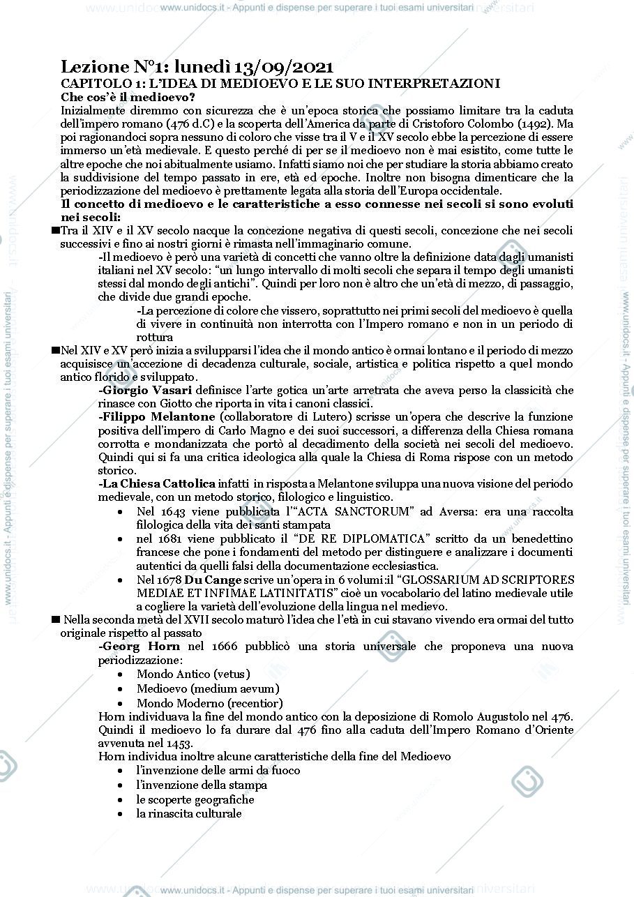 Anteprima pagina 3 — Manuale di Storia Medioevale (Andrea Zorzi)