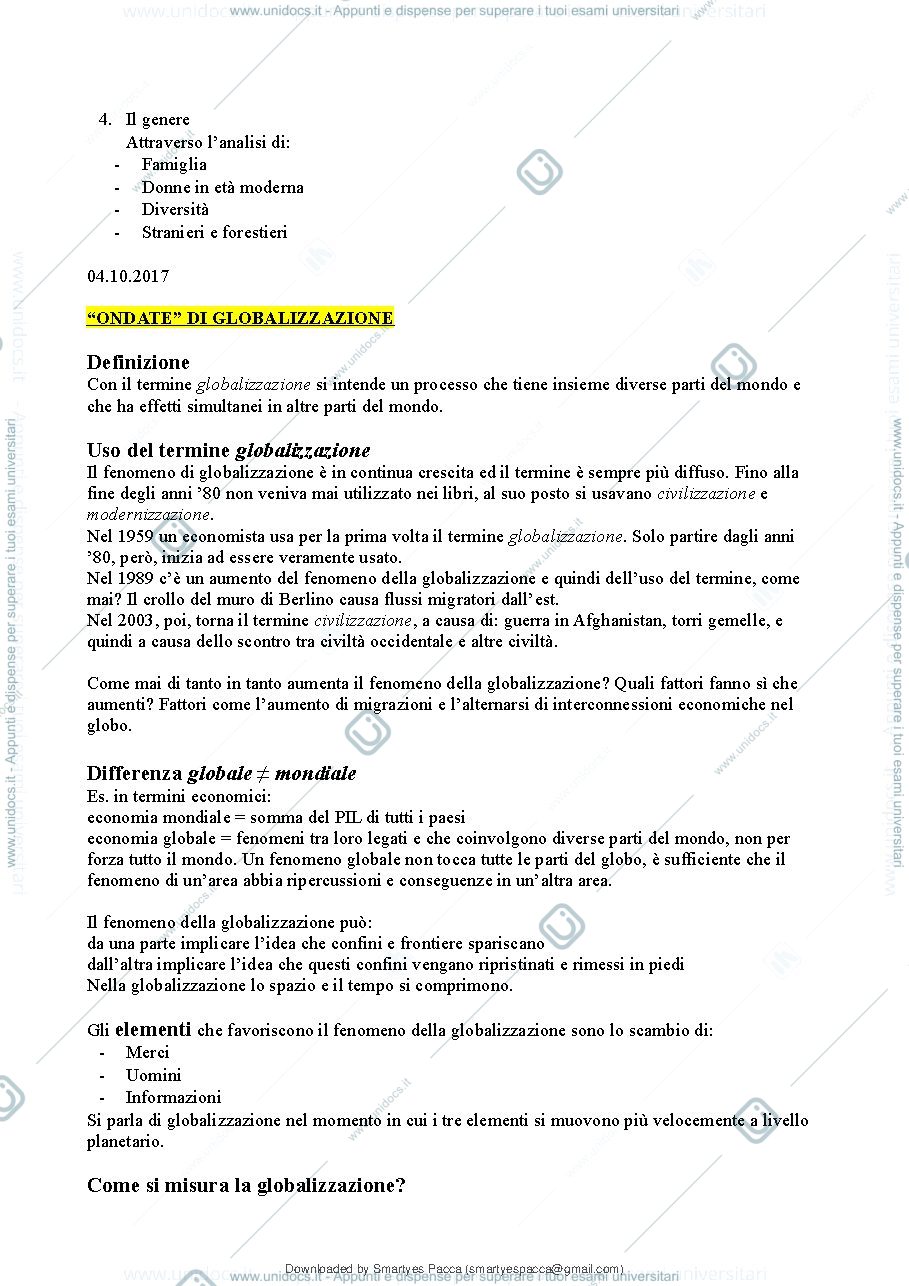 Anteprima pagina 3 — Appunti Storia Moderna Candiani