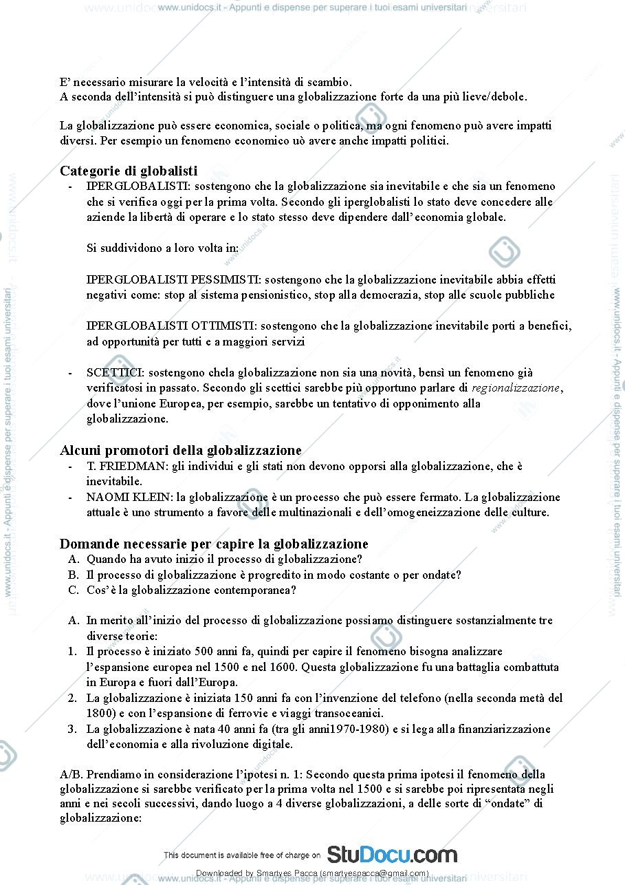 Anteprima pagina 4 — Appunti Storia Moderna Candiani