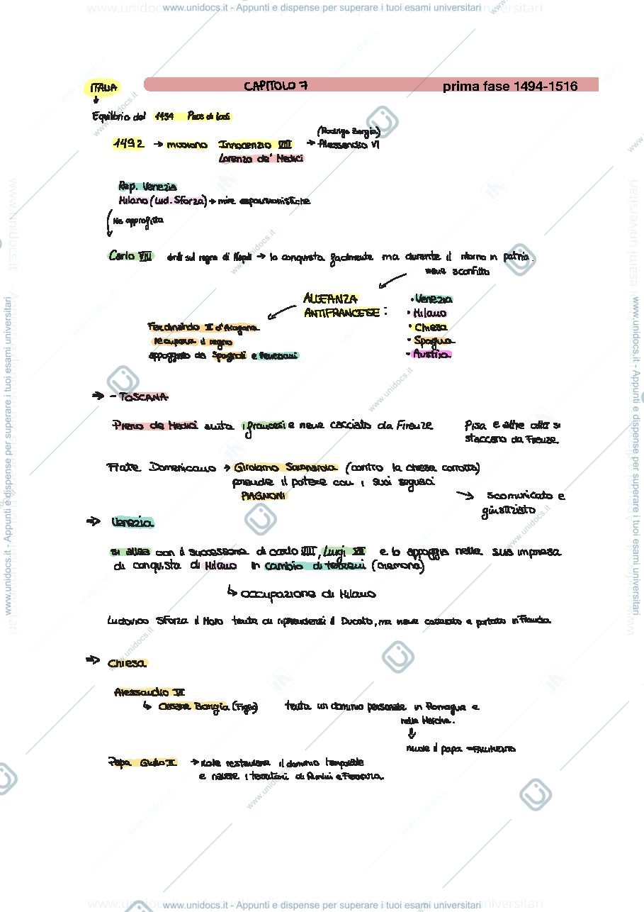 Anteprima pagina 1 — Le guerre in italia