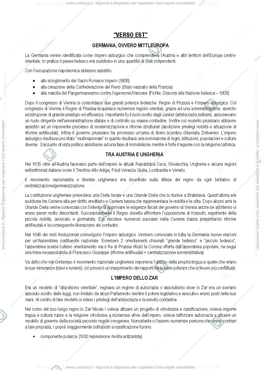 Anteprima pagina 1 — VERSO EST