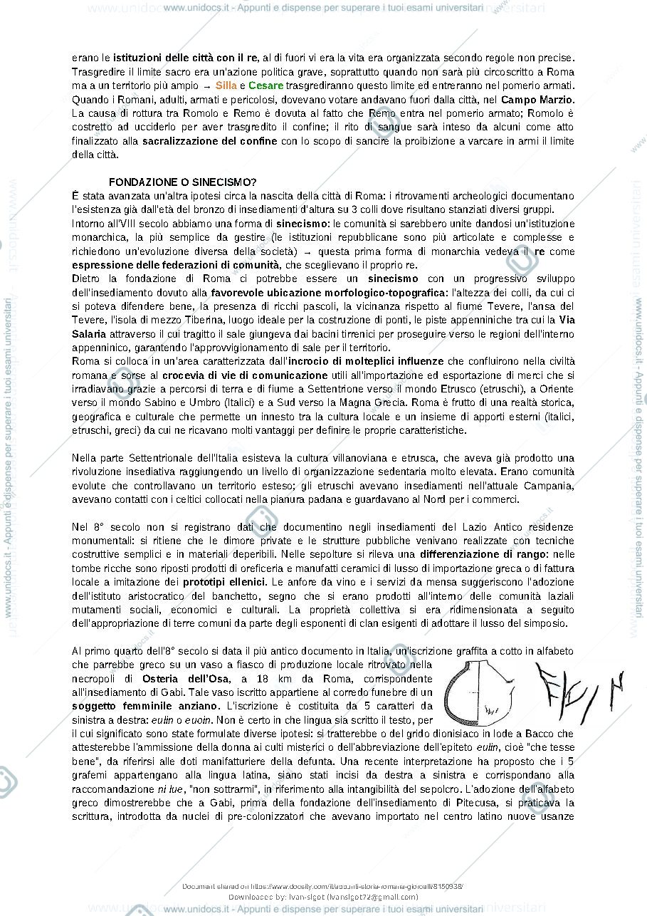 Anteprima pagina 4 — storia romana