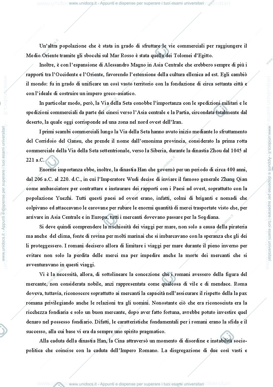 Anteprima pagina 2 — La Via della Seta