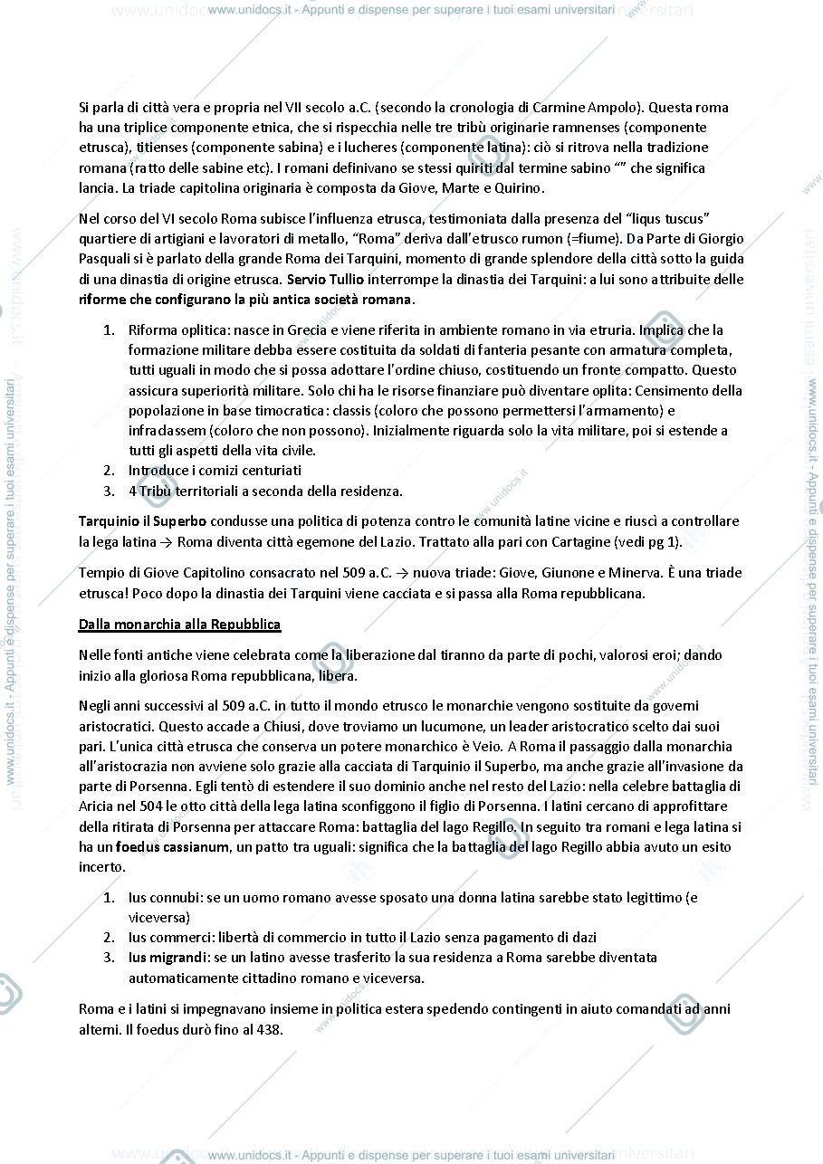 Anteprima pagina 2 — Storia romana istituzionale