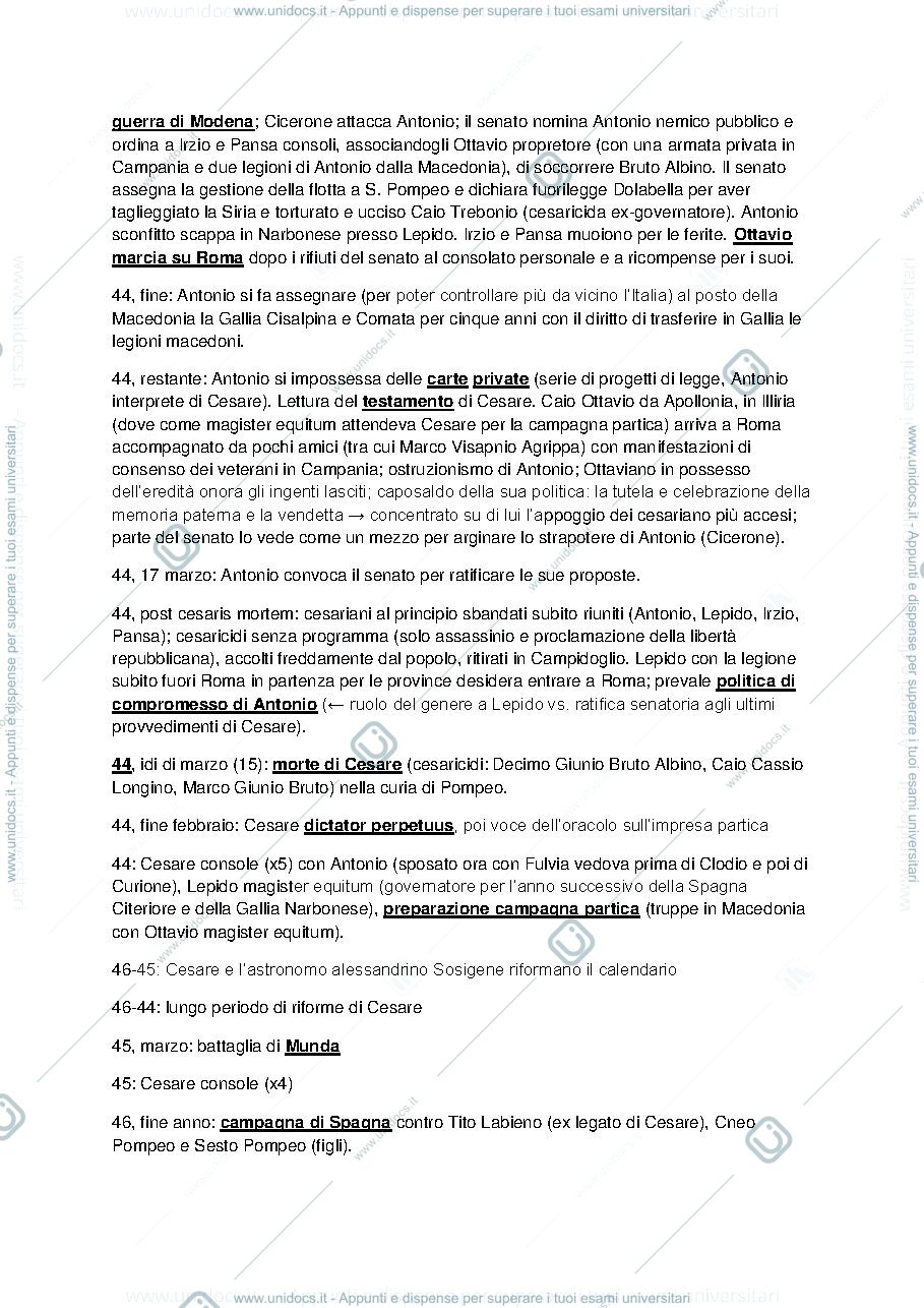 Anteprima pagina 3 — date storia romana a