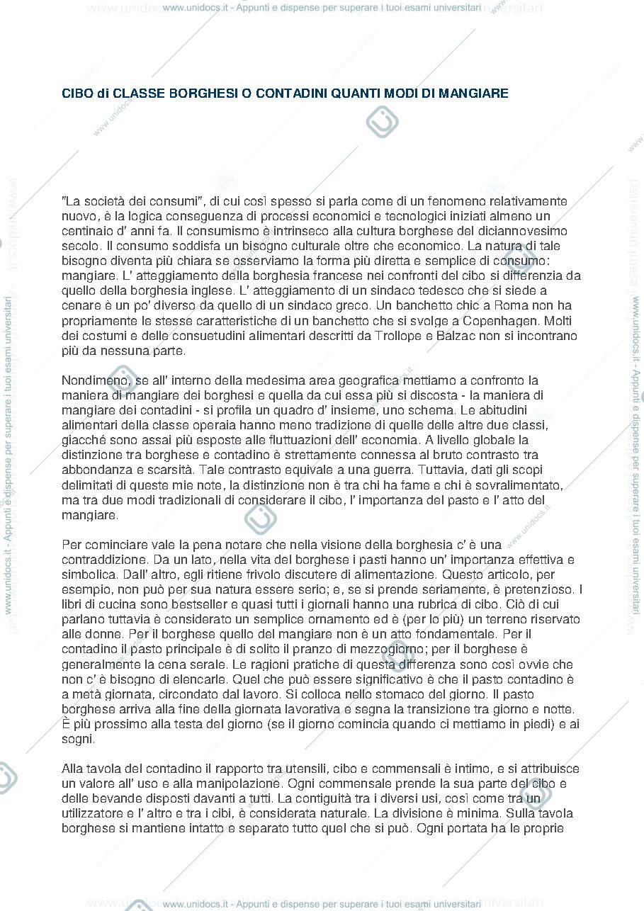 Anteprima pagina 1 — dispense di storia sociale dello spettacolo