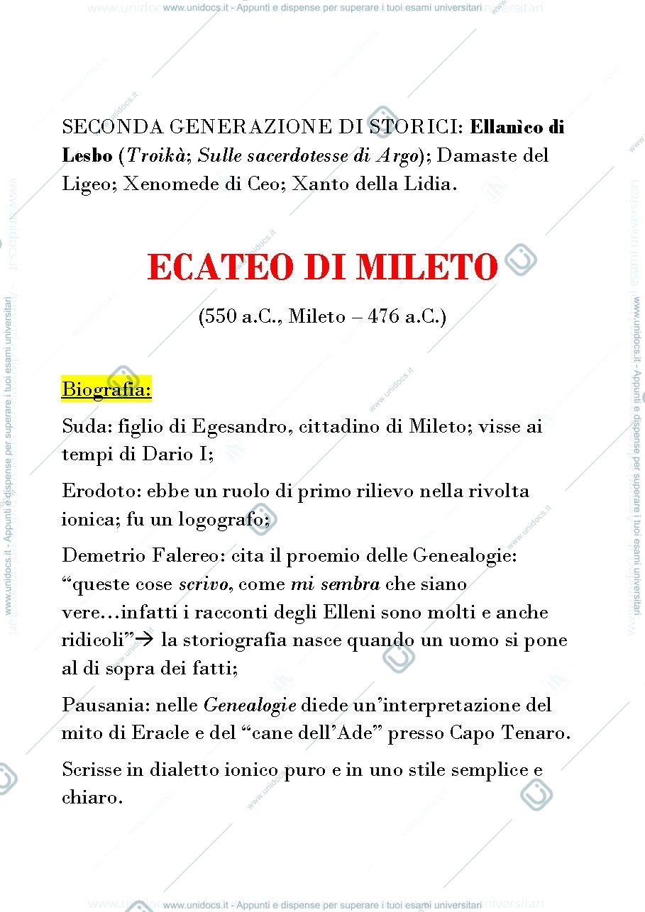 Anteprima pagina 4 — Storiografia greca