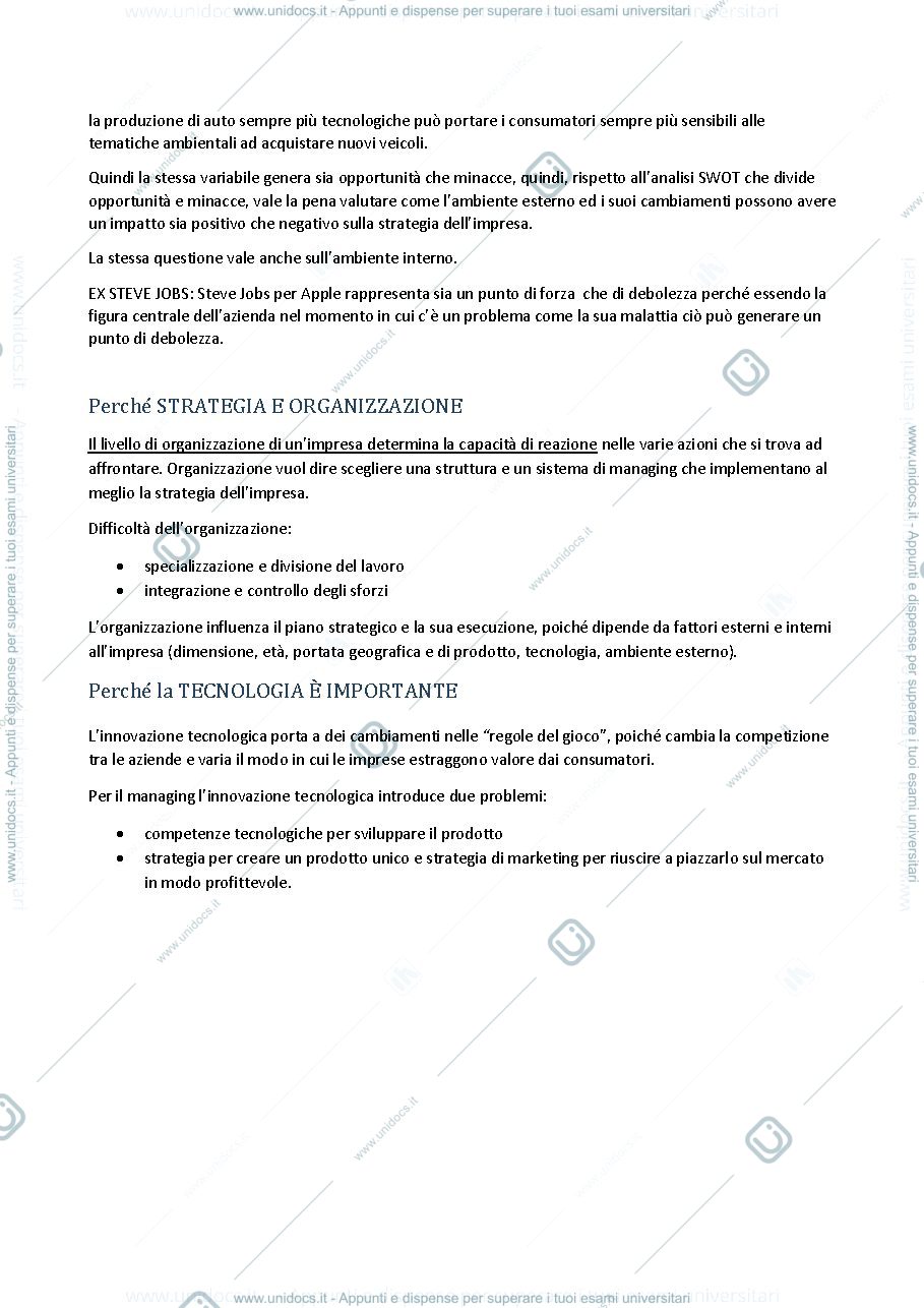 Anteprima pagina 2 — cos'è la strategia