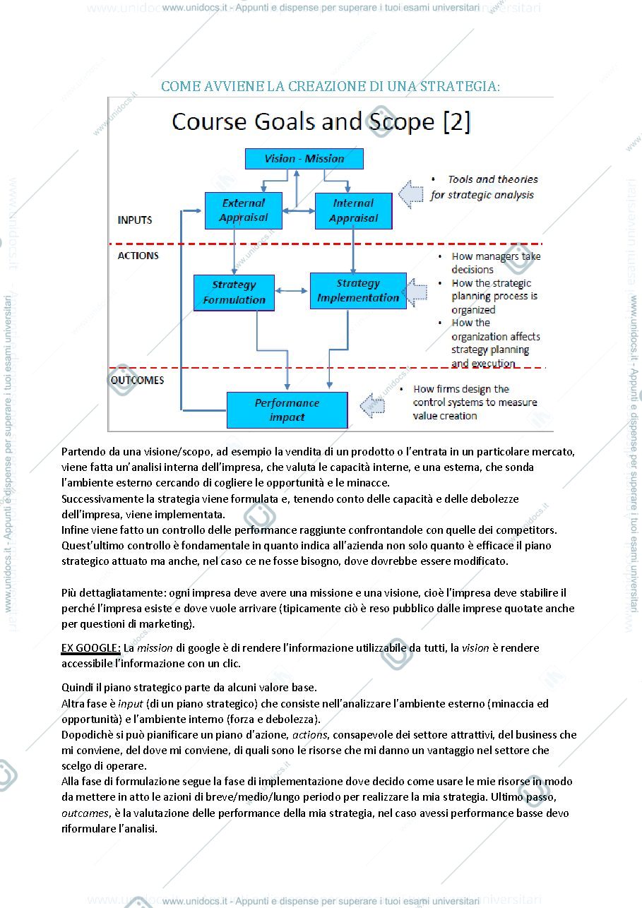 Anteprima pagina 3 — cos'è la strategia