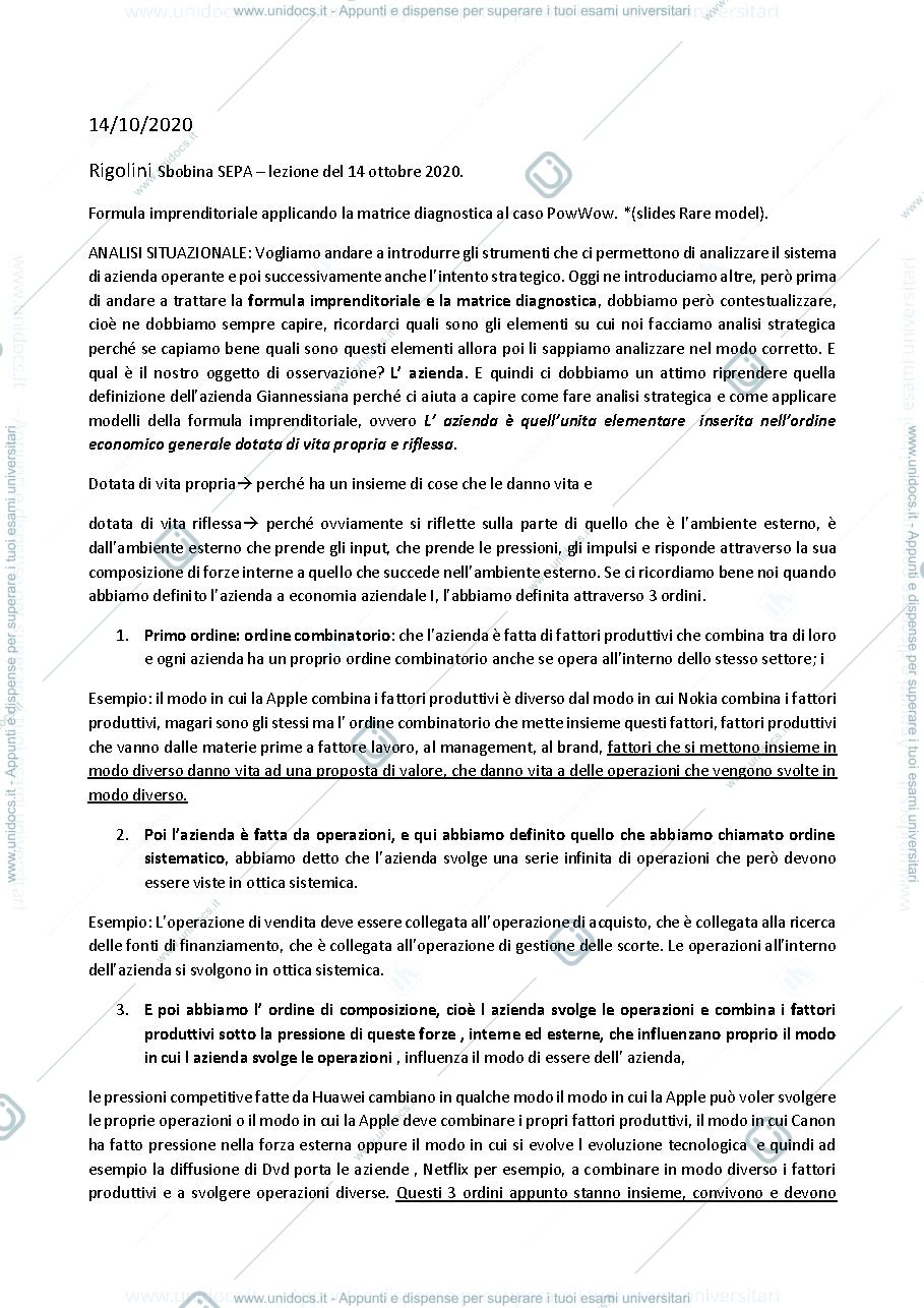 Anteprima pagina 1 — lezione 14.10.2020