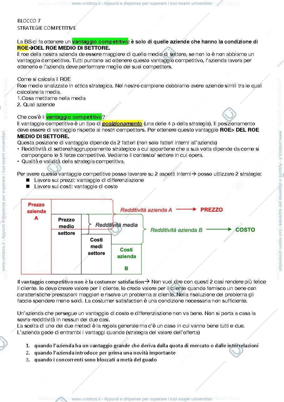 Anteprima pagina 1 — vantaggio di costo