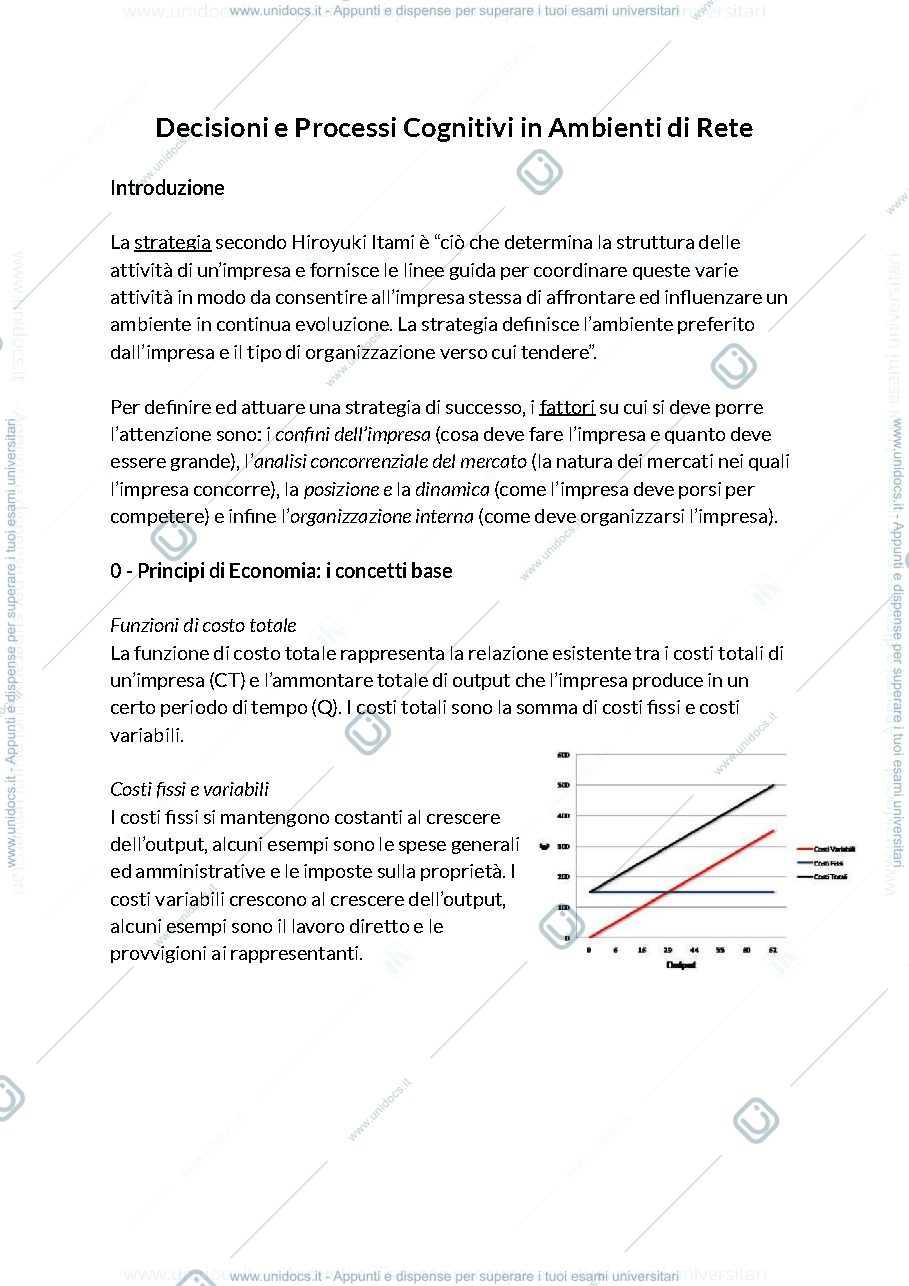 Anteprima pagina 1 — ex Decisioni e processi 