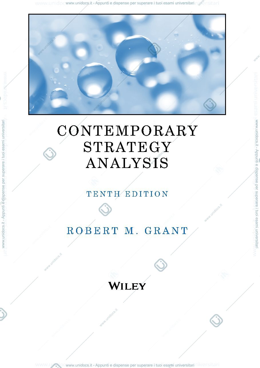 Anteprima pagina 5 — Corporate strategy 