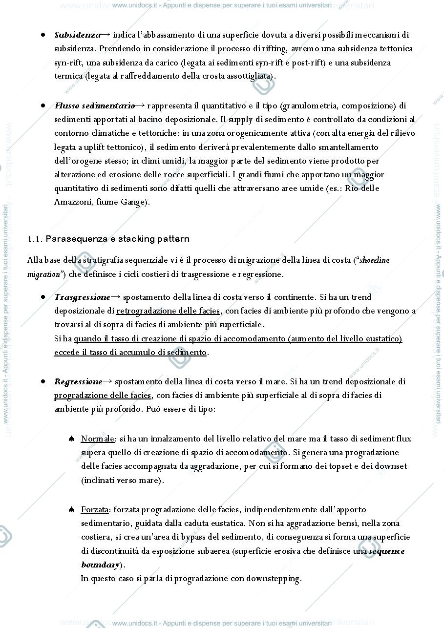 Anteprima pagina 3 — Stratigrafia