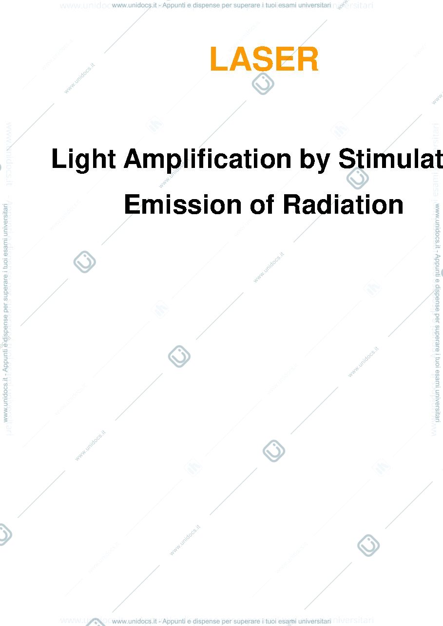 Anteprima pagina 1 — Laser