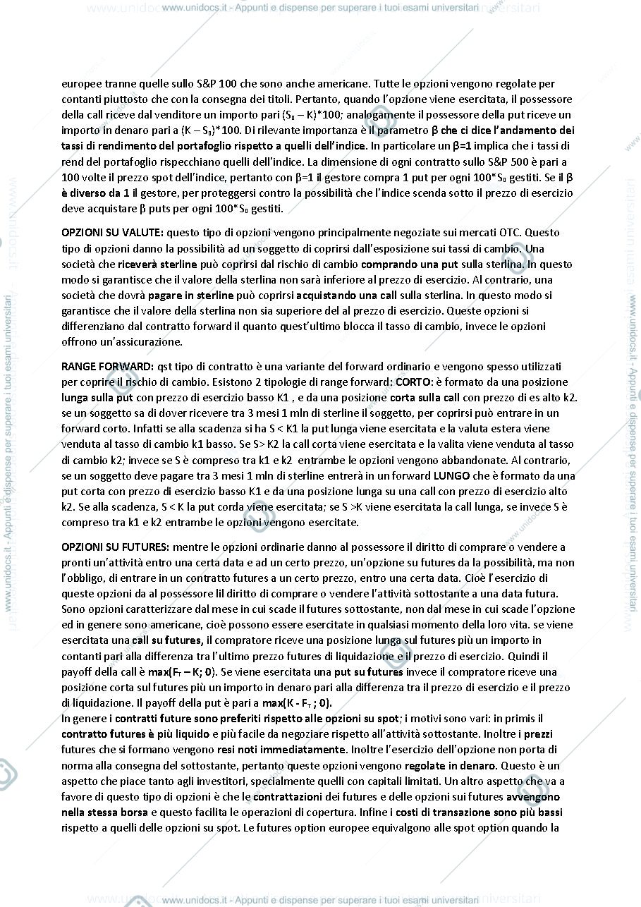 Anteprima pagina 3 — Riassunto esame derivati 