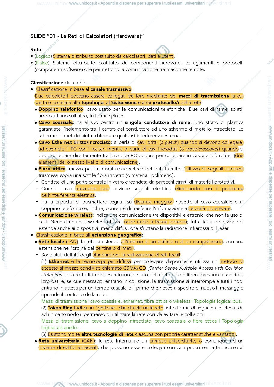 Anteprima pagina 3 — Strumenti e Applicazioni del Web